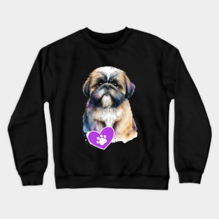 Cute Shih Tzu Crewneck Sweatshirt